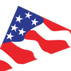 11 ft. Delta Kite - Patriotic
