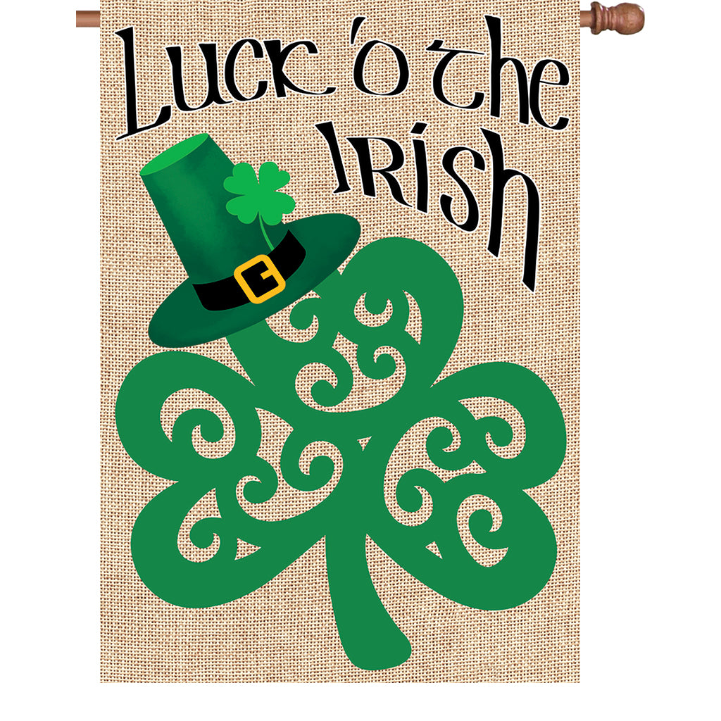 28 in. Flag - Shamrock