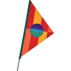 SoundWinds Phoebus Bike Flag - Warm Rainbow