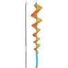 SoundWinds David Ti Medium Fusilli Spinning Bike Windsock - Yellow