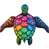 Large Sea Turtle Kite - Rainbow