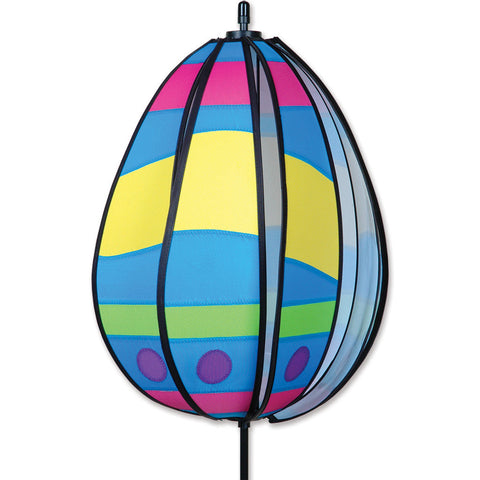 Spinning Egg Spinner - Wavy Yellow