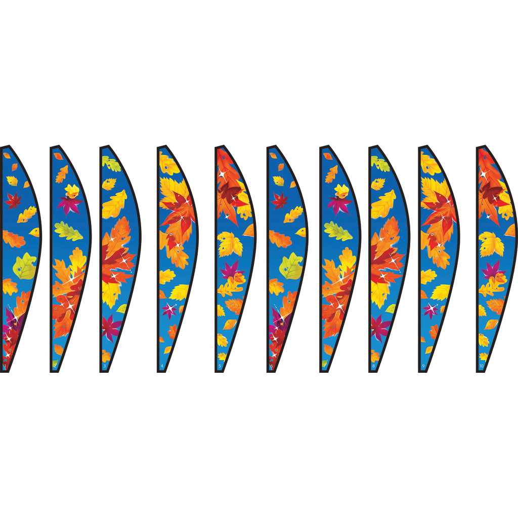 22 in. Hot Air Balloon - Fall Leaves