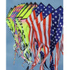 46 in. Flo-Train Delta Kite - Tie-Dye (3-Pack Kite Bundle)