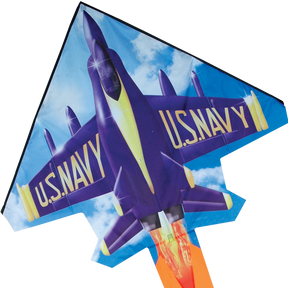 2D Jet Kite - Blue Angel