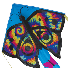 Large Easy Flyer Kite - Tie Dye Butterfly