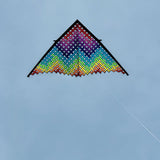 11 ft. Mesh Delta Kite - Rainbow Water