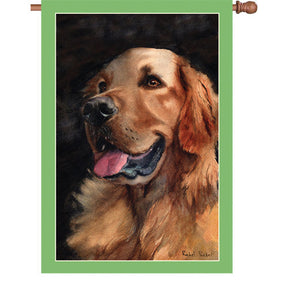28 in. Flag - Golden Friend