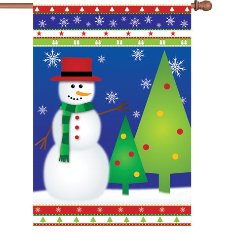 28 in. Flag - Winter Wonderland