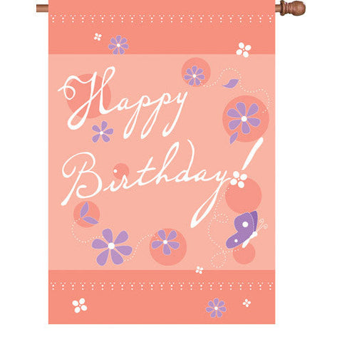 28 in. Flag - Birthday Blast