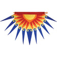 Progressive Banner - Sun Burst Blue