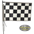 Rectangular Bike Flag - Racing Checks