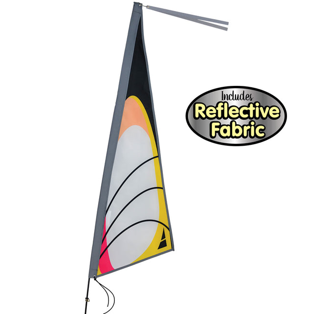 Apex Bike Flag - Mango Fade
