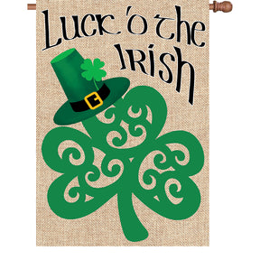 28 in. Flag - Shamrock
