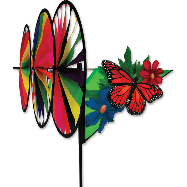 Triple Spinner - Monarch Butterfly