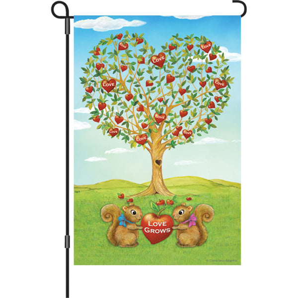 12 in. Flag - Love Grows