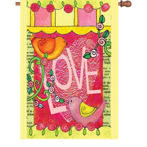 28 in. Flag - Love Always