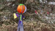 Large Spinning Friend - Pumpkin Head