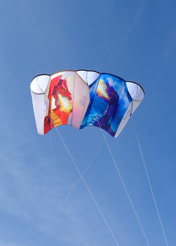 Jumbo Power Sled 36 Kite - Sun Moon
