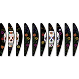 22 in. Hot Air Balloon - Day of the Dead Black