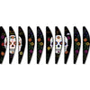 22 in. Hot Air Balloon - Day of the Dead Black
