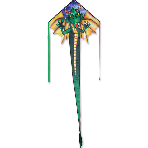 Regular Easy Flyer Kite - Emerald Dragon