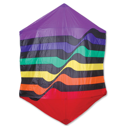 Rokkaku Kite - Rainbow Ripple