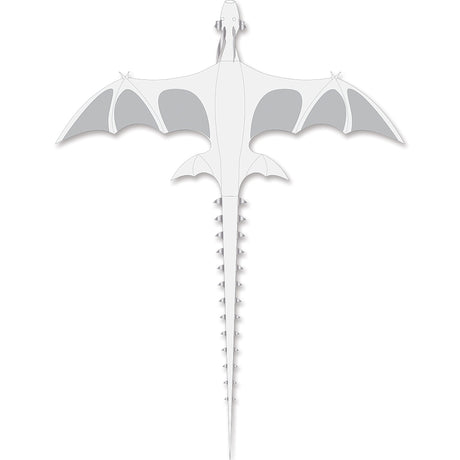 Giant Dragon Kite - White
