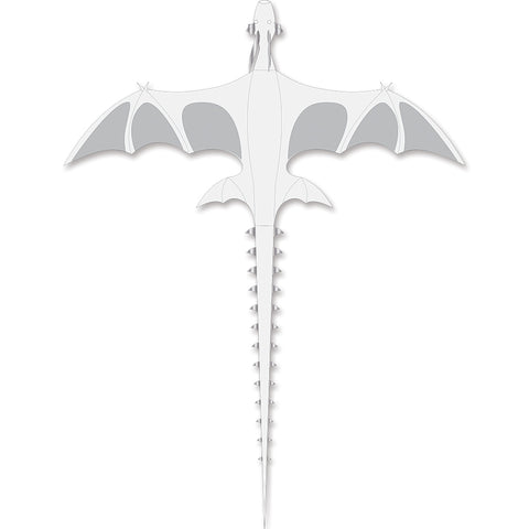 Giant Dragon Kite - White