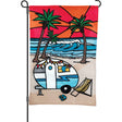 12 in. Flag - Beach Camper