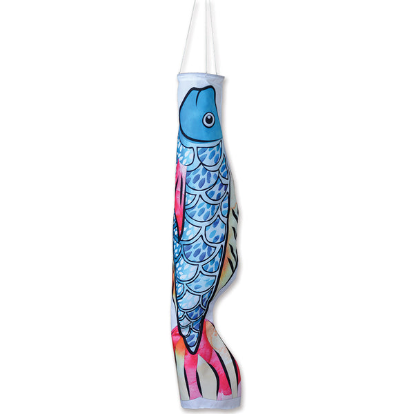 Koi Windsock - Dapple Blue