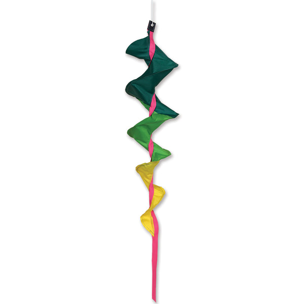 SoundWinds Small Fusilli Spinning Windsock - Green